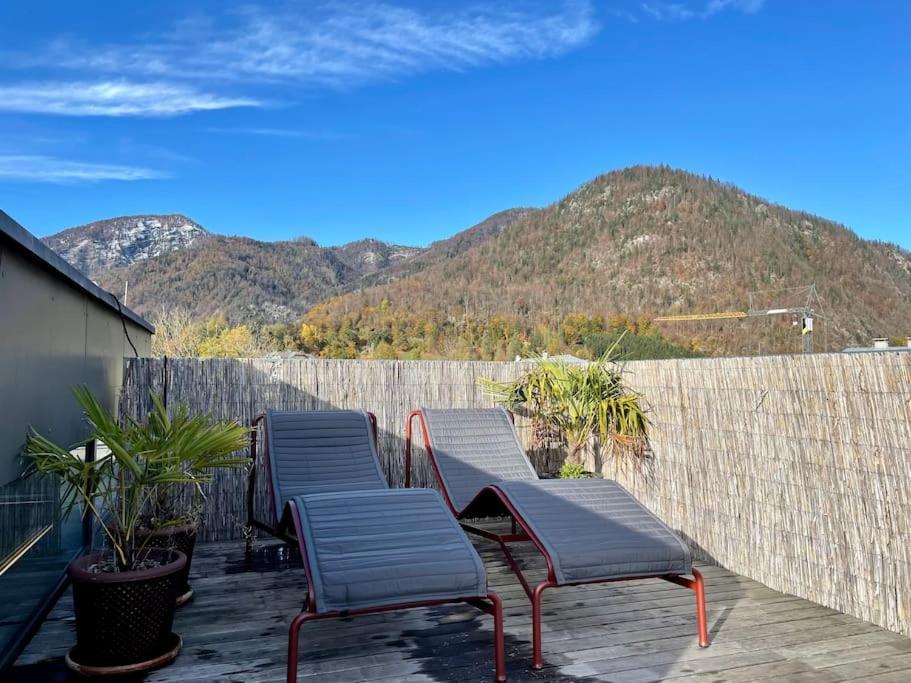 Luxus Penthouse Mit Panoramablick Apartamento Bad Ischl Exterior foto